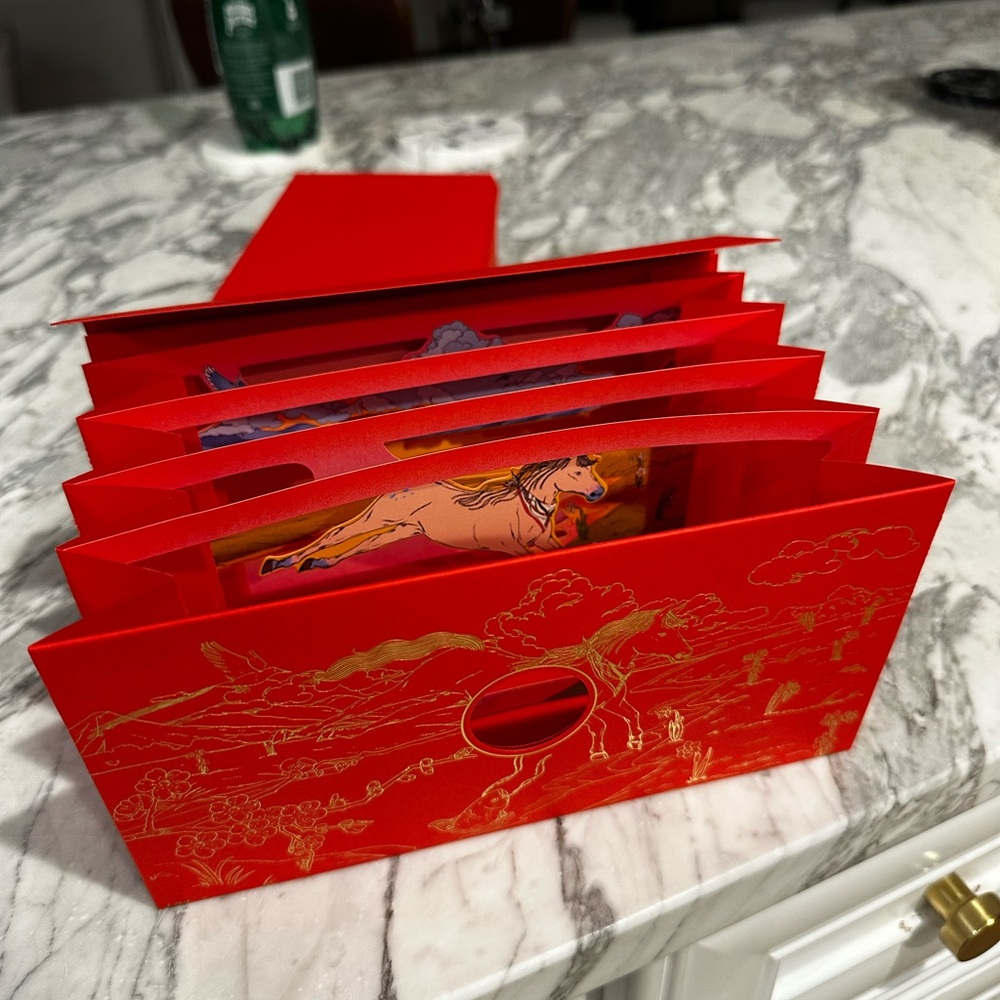 2026 Hermes red envelopes - year of the horse 10 pc